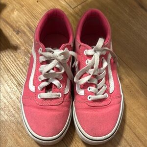 Vans Kids Sneakers - Pink and White